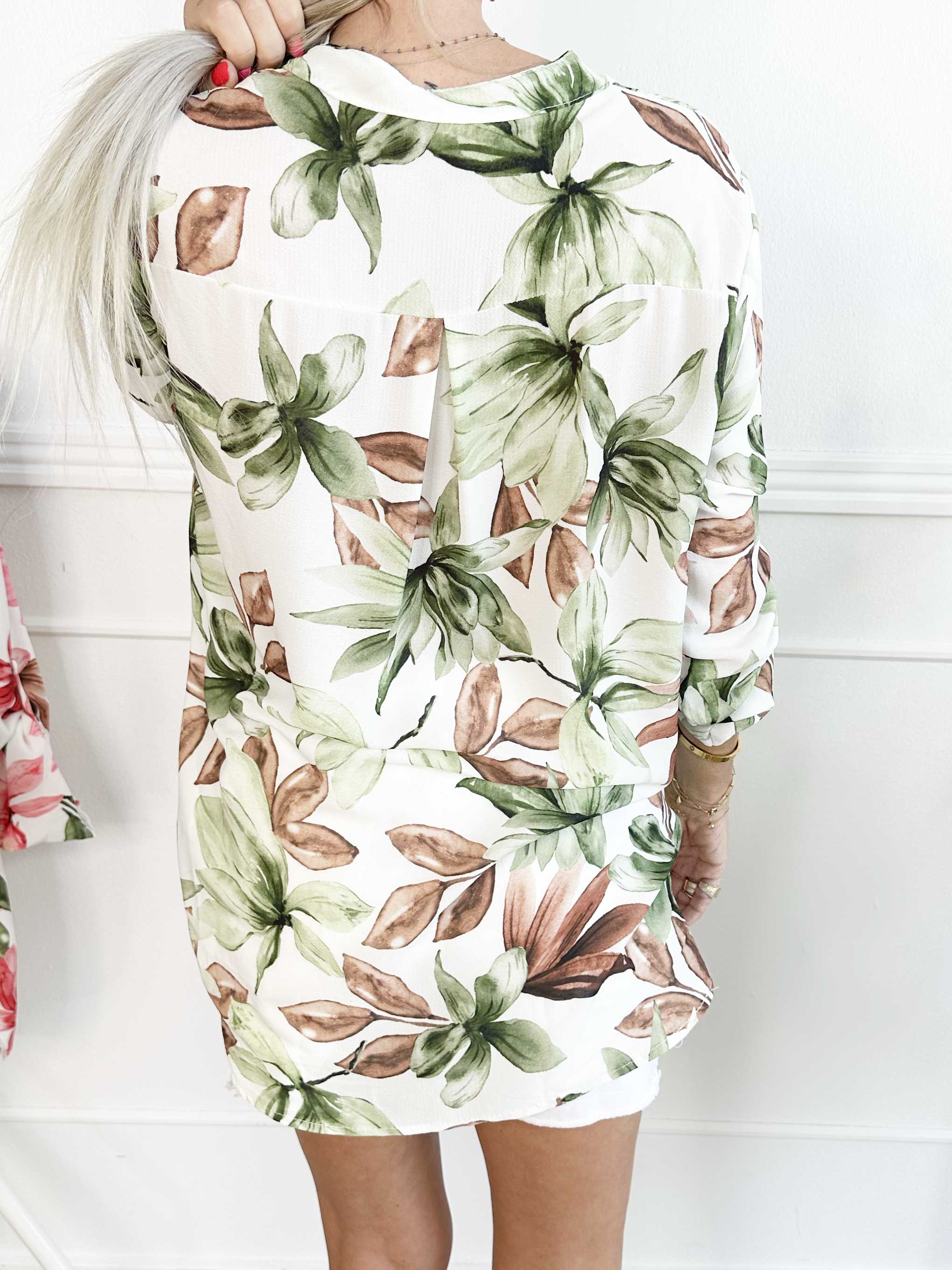 Vanesa Flower - Let og luftig tunika med blomsterprint